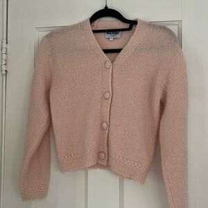 Rouge Paris cropped cardigan